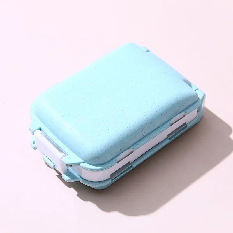 Mini Pilulier Organisateur de Voyage - 8 Compartiments
