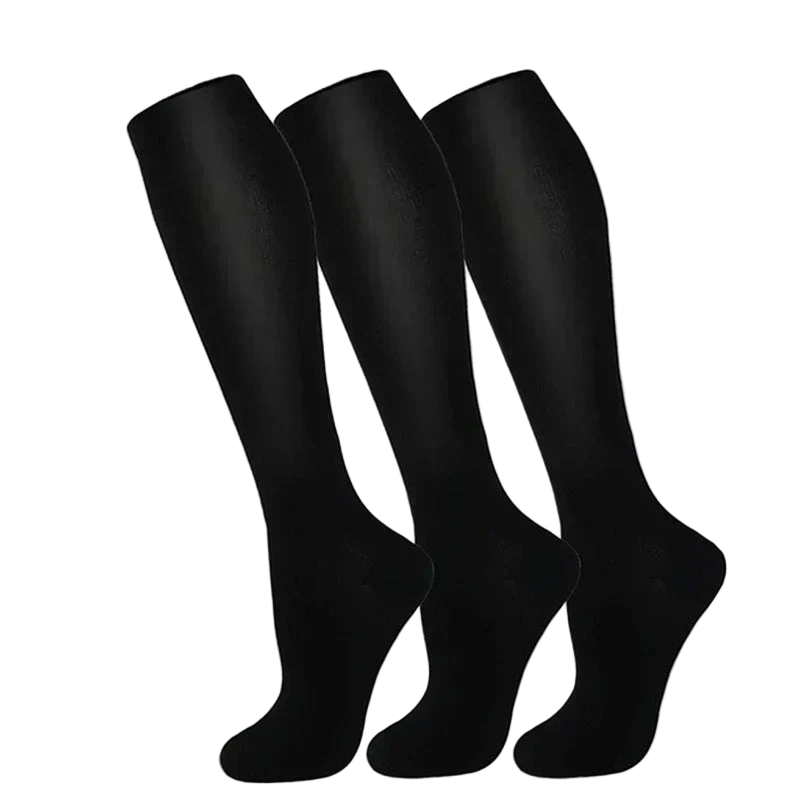 2 paires de Chaussettes de Compression – Circulation Améliorée + 1 paire OFFERTE