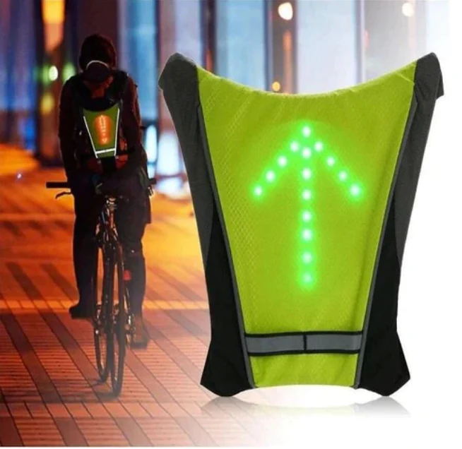 Gilet réfléchissant dotés de clignotants