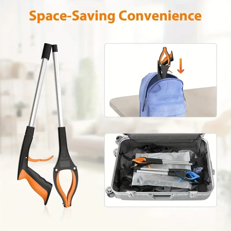 Pince Ramasse-Objets 82cm pour Seniors – Rotative 360°