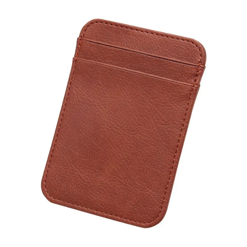 Porte-cartes ULTRA FIN en cuir véritable