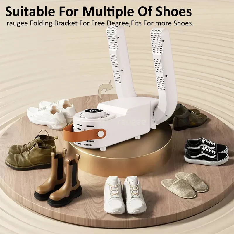 Sèche-Chaussures 220V Pliable - Stérilise & Désodorise