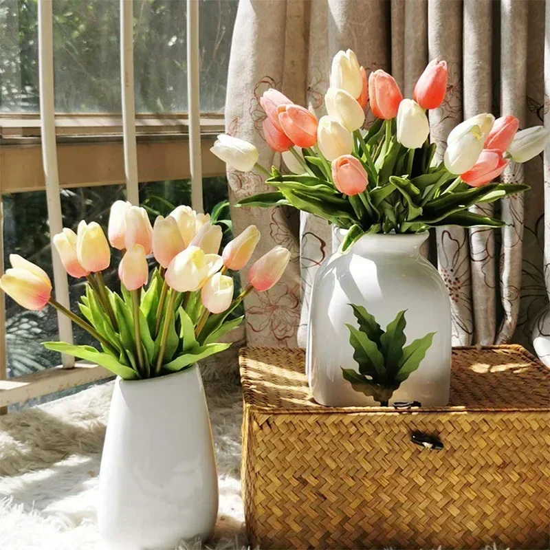 Bouquet Tulipes Fleurs articifielles