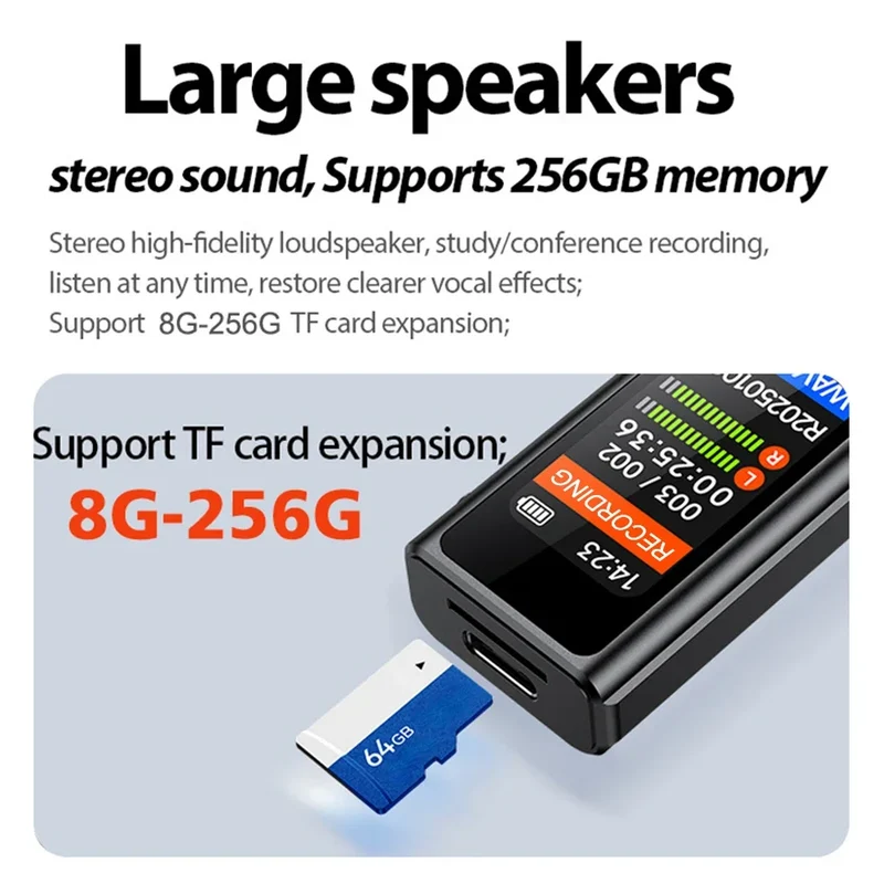 Dictaphone USB Numérique – Haute Qualité 1536KBPS