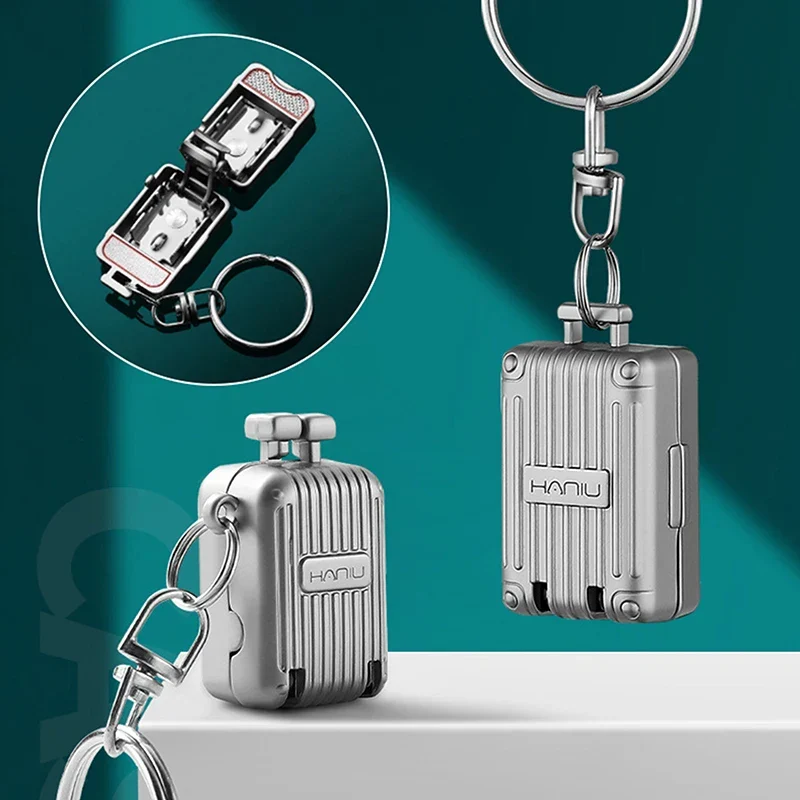 Porte-Clés Coupe-Ongles Original Acier Compact