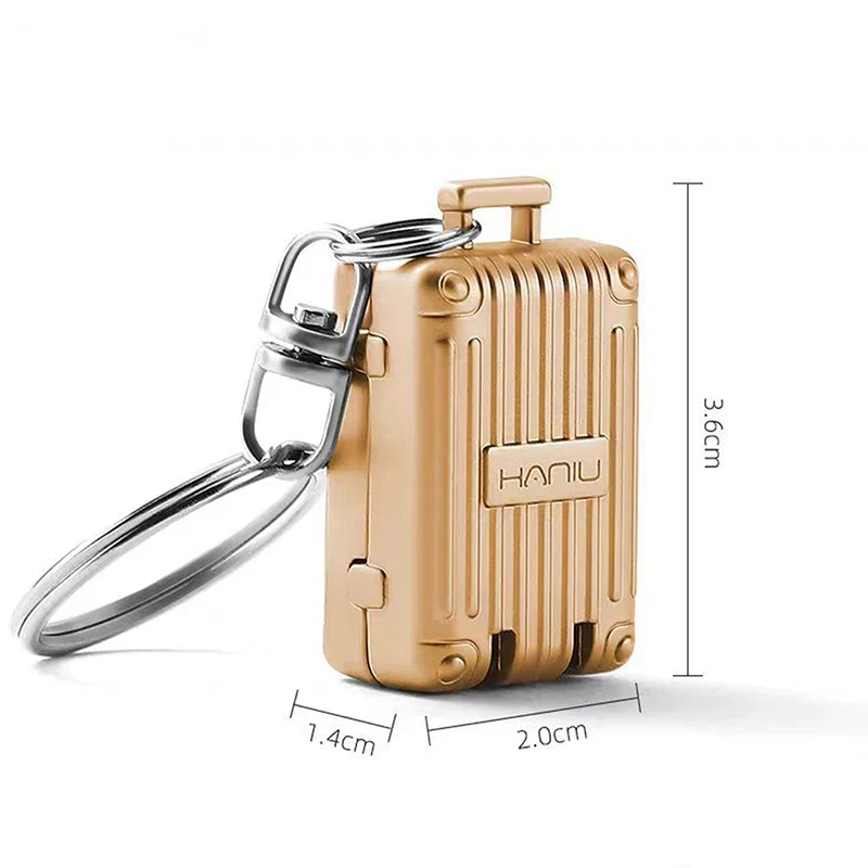 Porte-Clés Coupe-Ongles Original Acier Compact