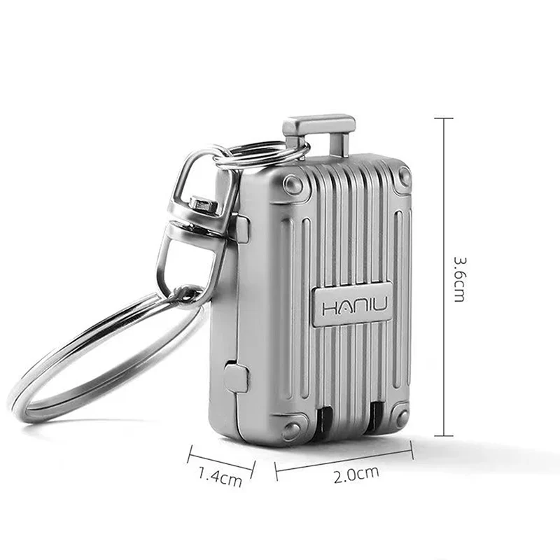 Porte-Clés Coupe-Ongles Original Acier Compact