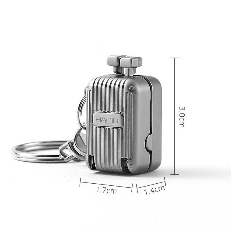 Porte-Clés Coupe-Ongles Original Acier Compact