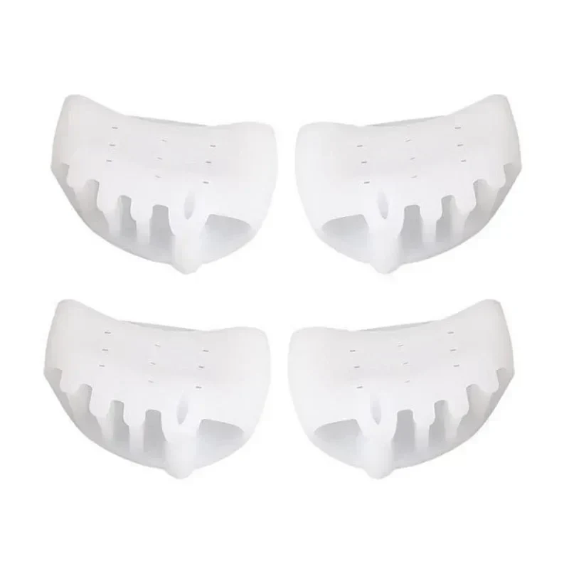 4x Coussinets en Silicone pour l'avant-pied - Alignement des orteils