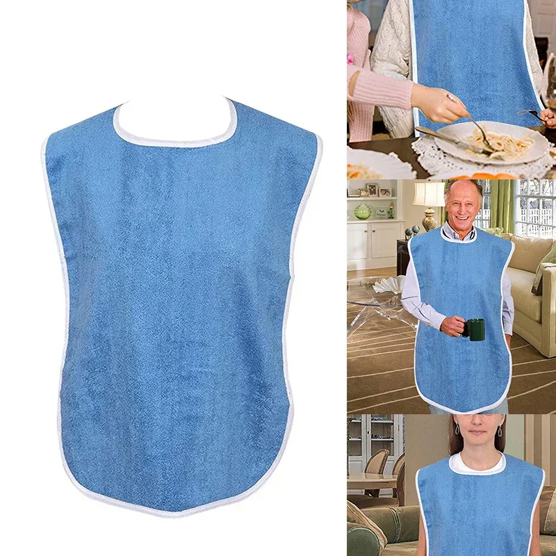 Bavoir XXL pour adulte en Microfibre lavable et réutilsable