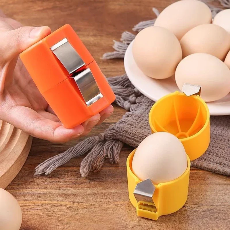 Ouvre-Oeuf Pratique en Acier inoxydable