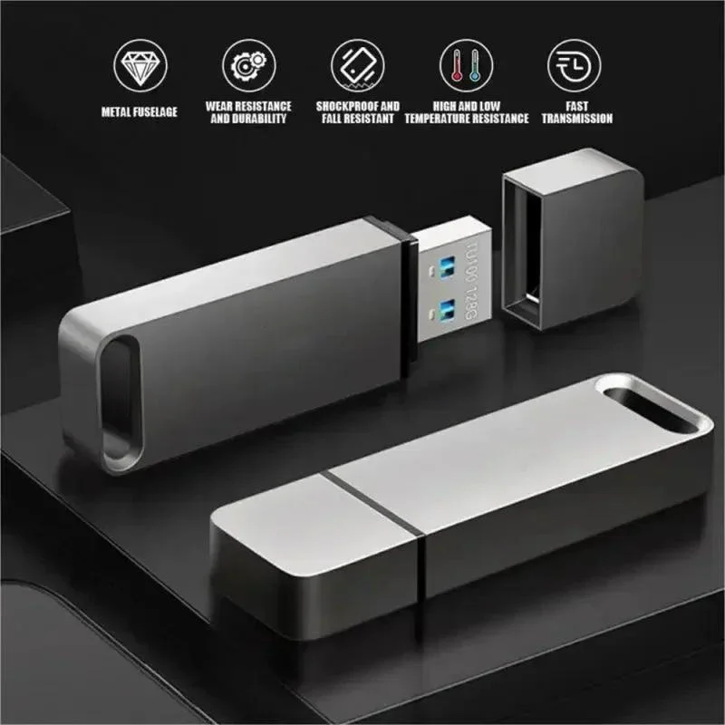 Clé USB 3.0 2 To - Compacte et Pratique + Adaptateur USB-C OFFERT