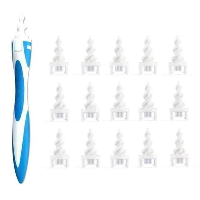 Nettoyeur d'oreilles Spirale réutilisable