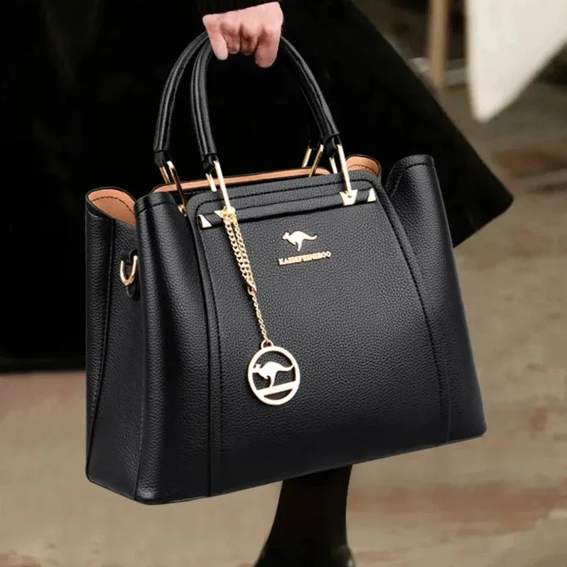 Sac à main PREMIUM en cuir souple pour femmes