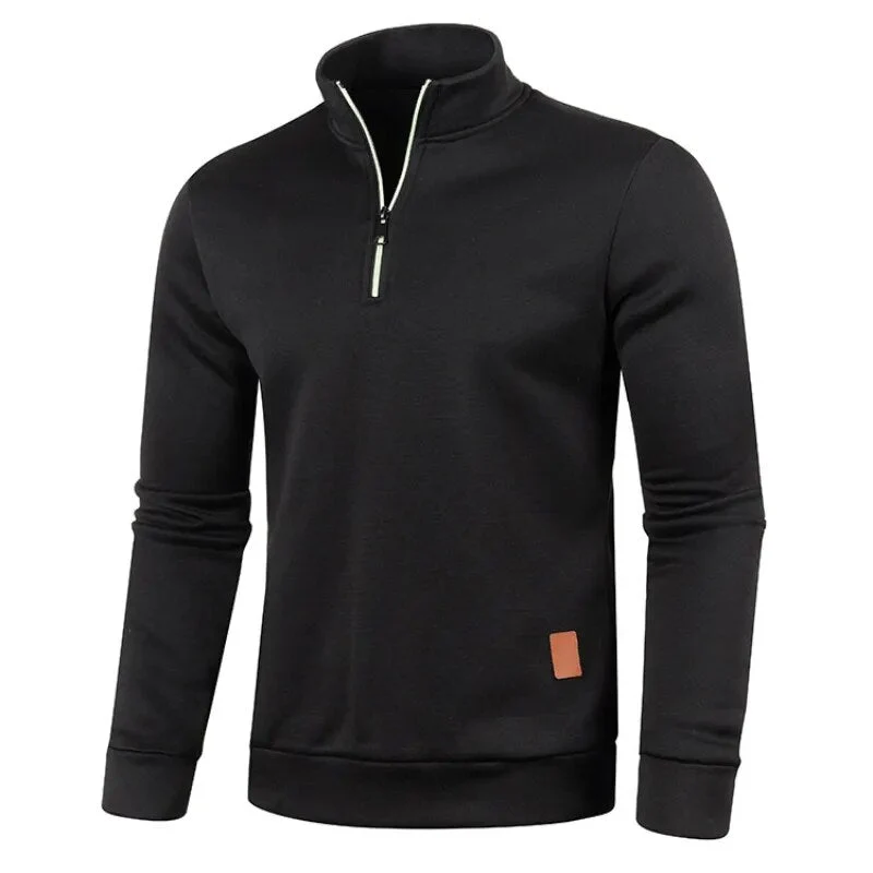 Pull Zippé Col roulé pour Homme