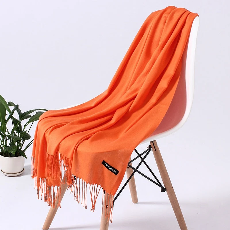 Foulard Doux Effet Cachemire