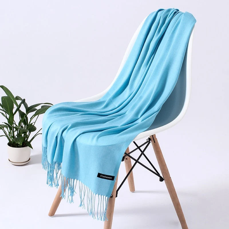 Foulard Doux Effet Cachemire
