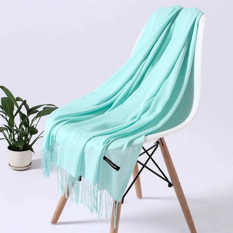 Foulard Doux Effet Cachemire