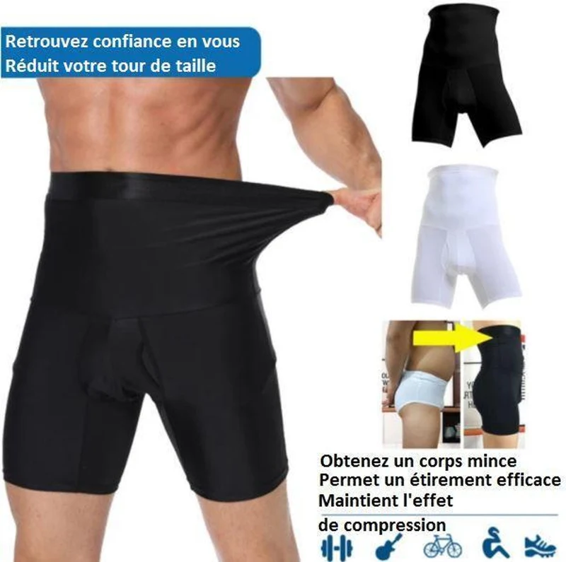 Gaine boxer amincissante pour homme