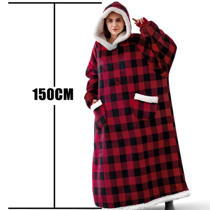 Sweat Plaid à Enfiler