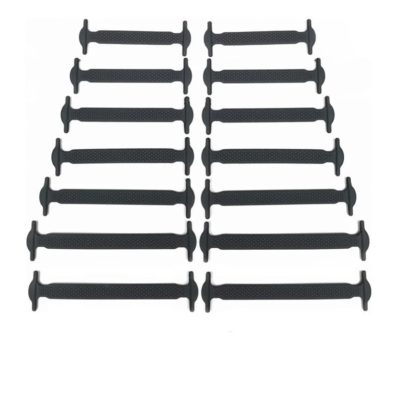 QUICK LAZY SHOELACE - 14x Lacets en silicone sans laçage