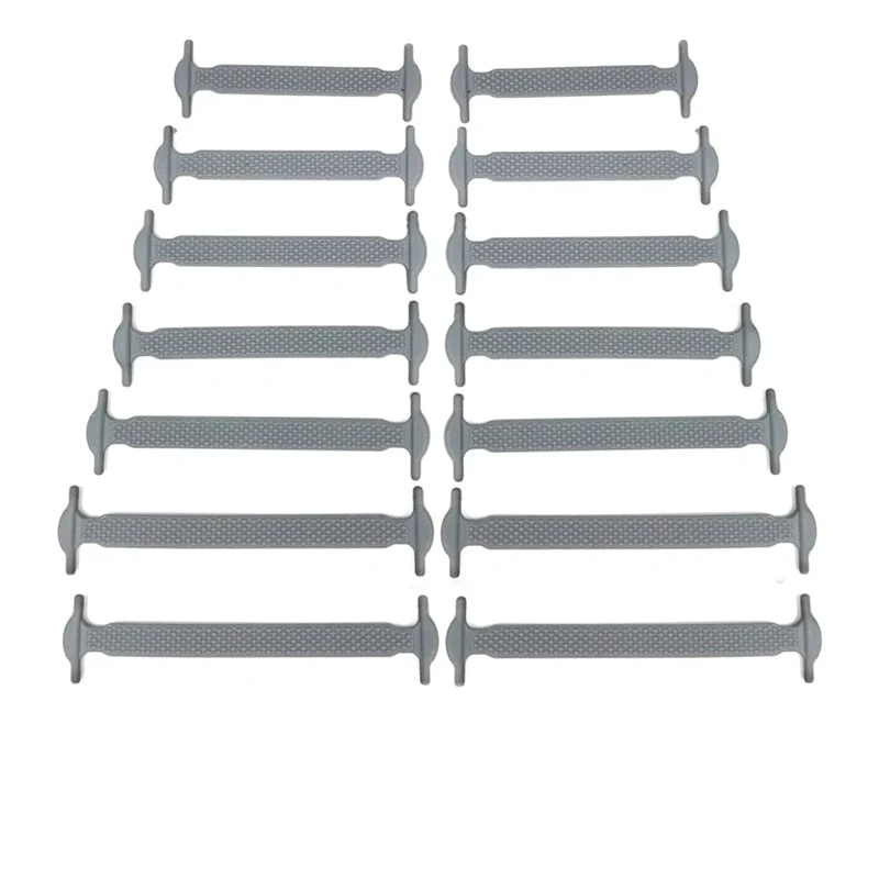 QUICK LAZY SHOELACE - 14x Lacets en silicone sans laçage