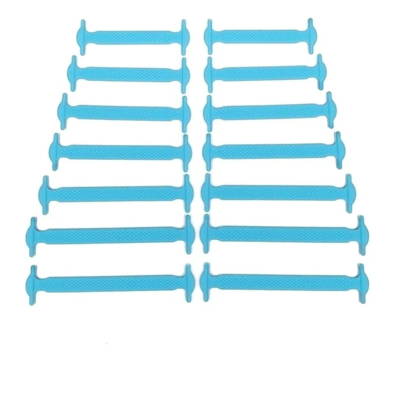 QUICK LAZY SHOELACE - 14x Lacets en silicone sans laçage