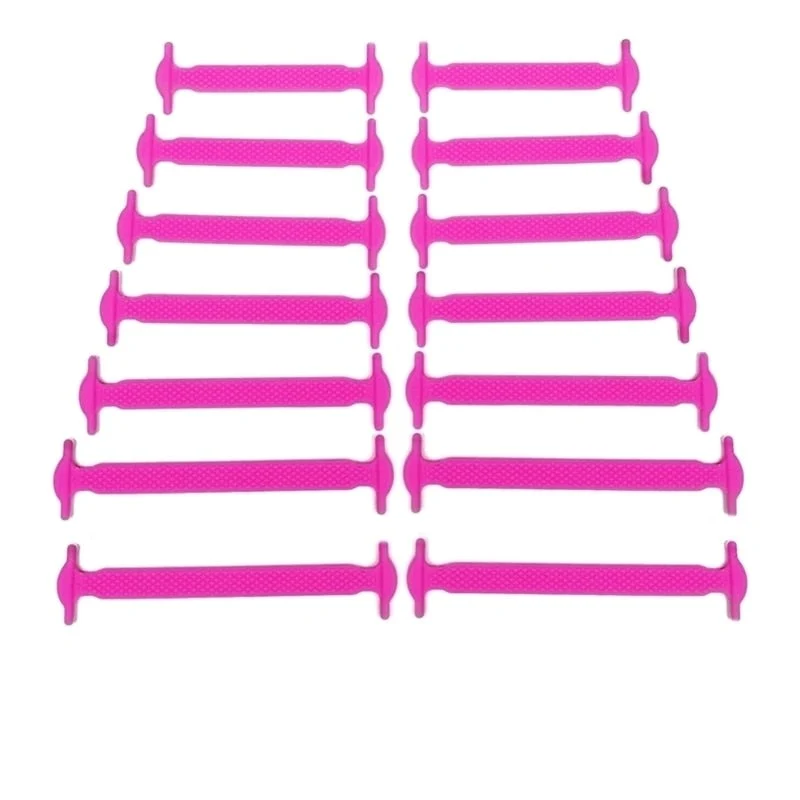 QUICK LAZY SHOELACE - 14x Lacets en silicone sans laçage