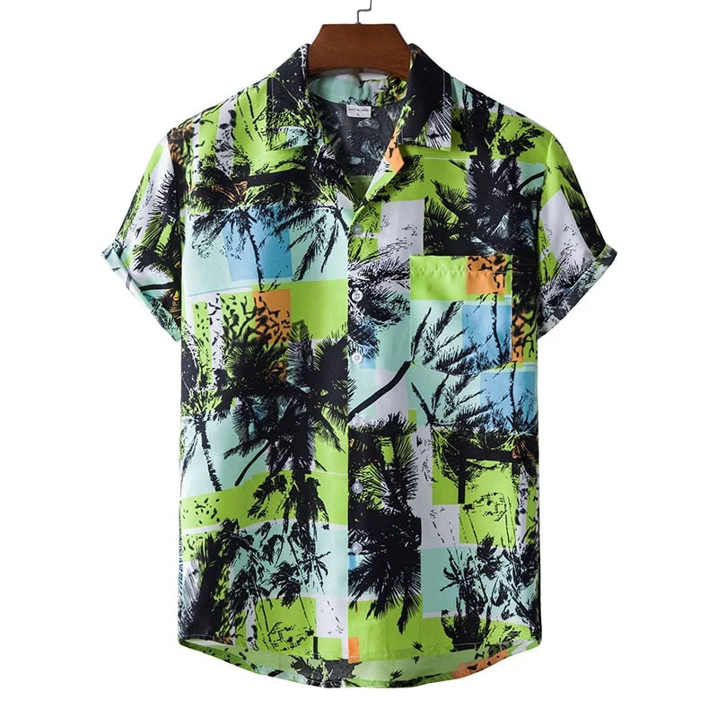 Chemise Hawaïenne à manches courtes - Collection 2023