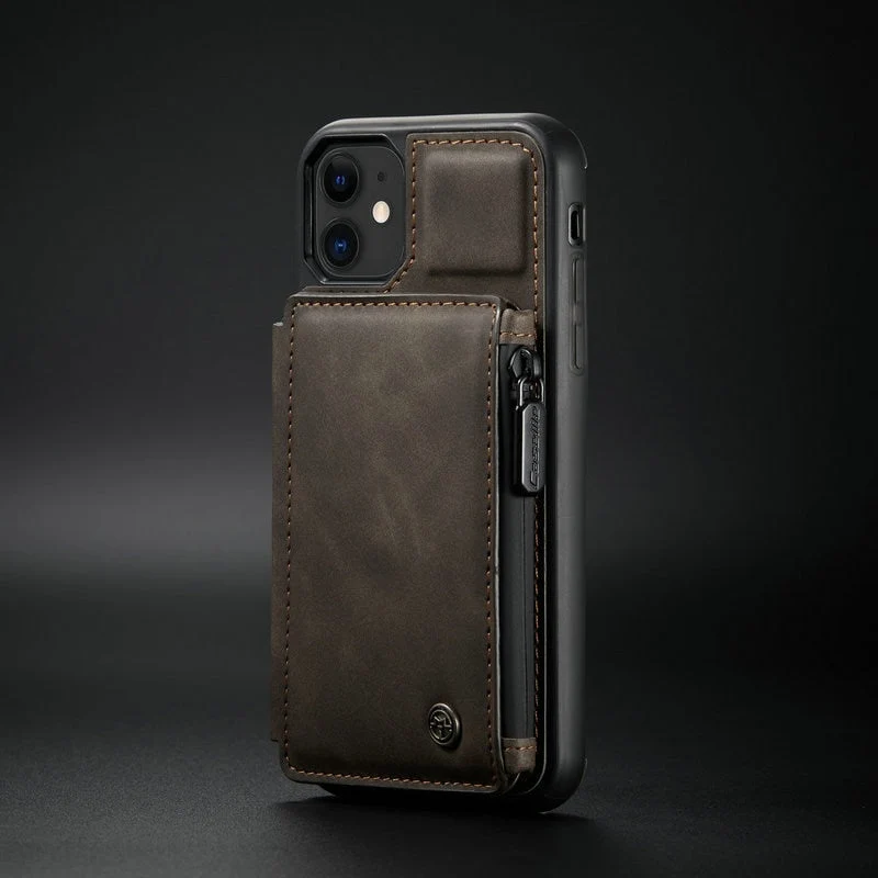 Coque portefeuille pour IPhone - Protection anti-piratage