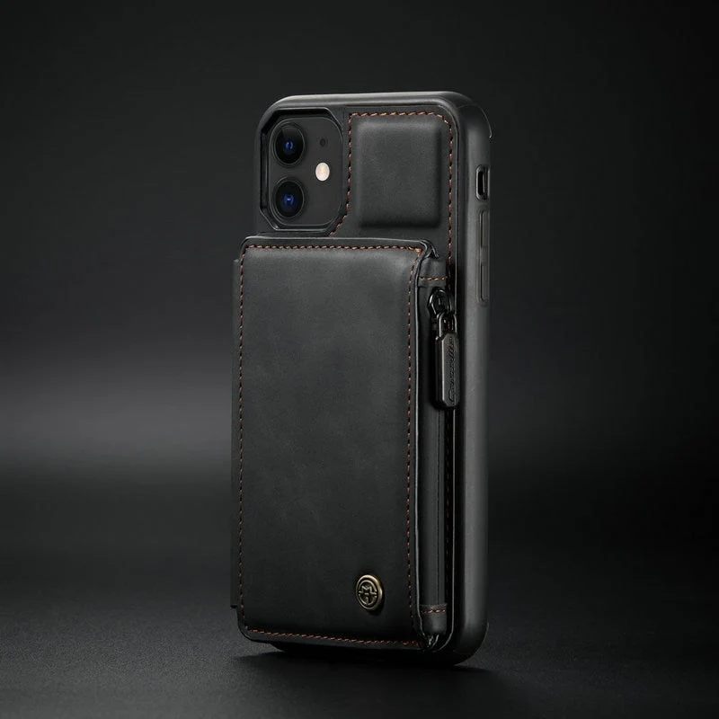 Coque portefeuille pour IPhone - Protection anti-piratage