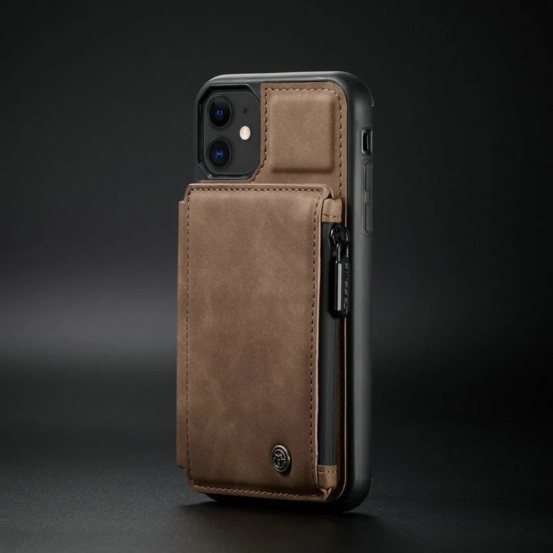 Coque portefeuille pour IPhone - Protection anti-piratage