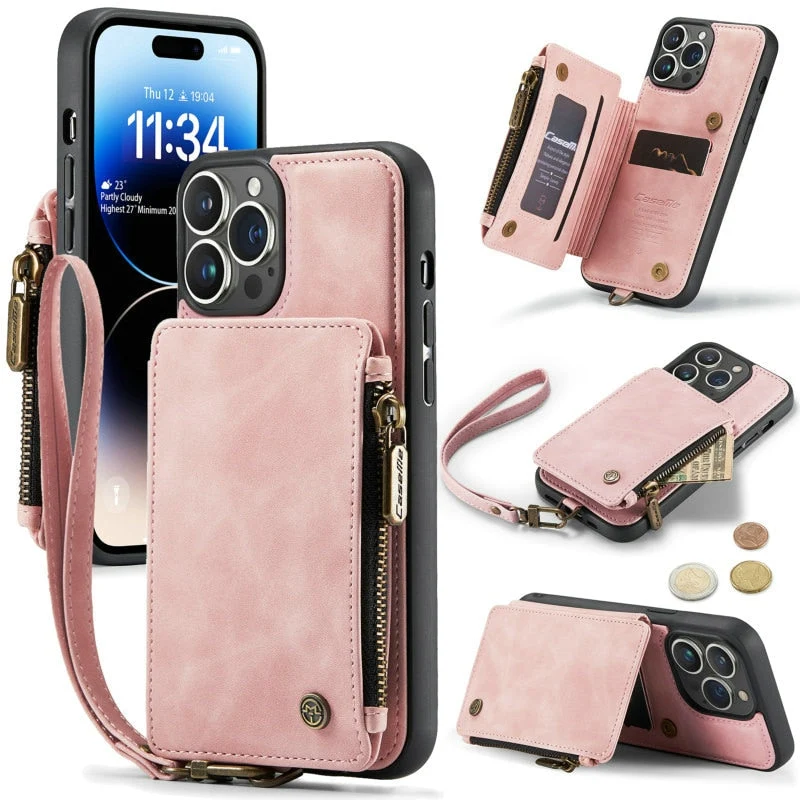 Coque portefeuille pour IPhone - Protection anti-piratage