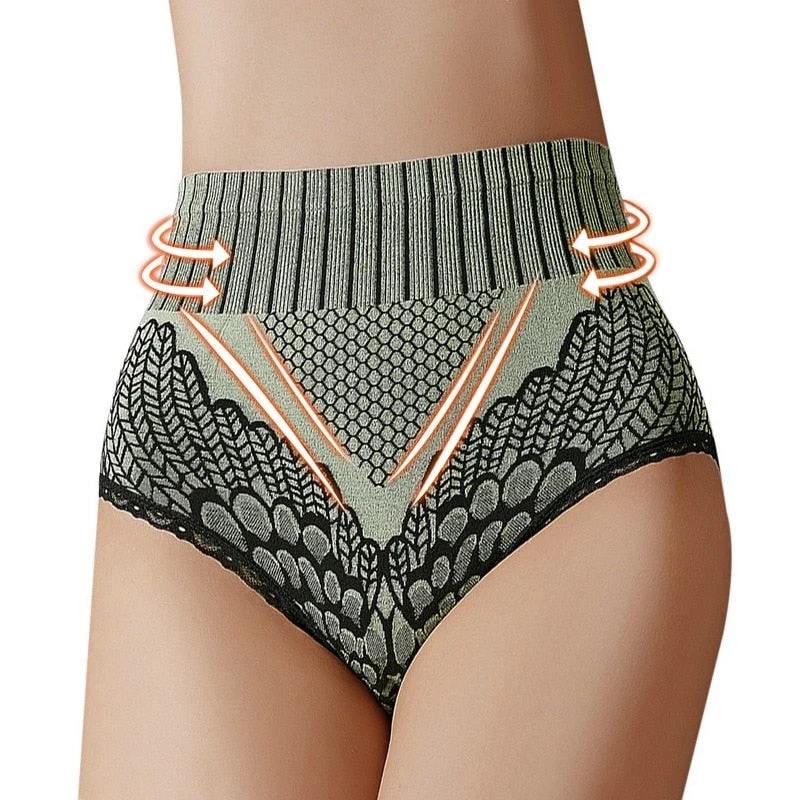 Lot de 3 culottes gainantes ventre plat et push up
