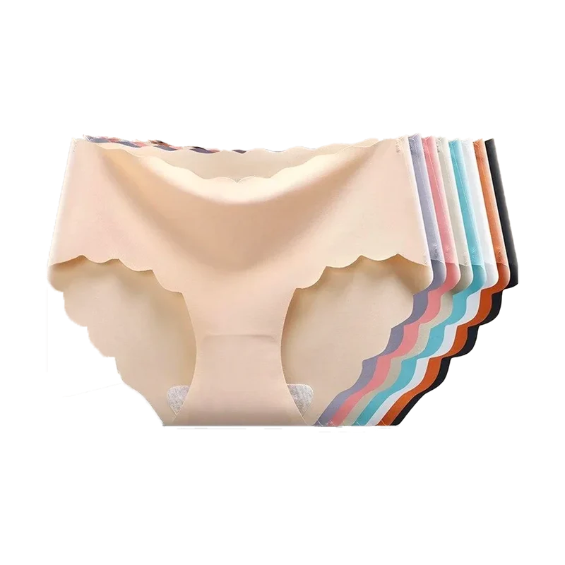 Lot de 3 culottes sans coutures et élastiques