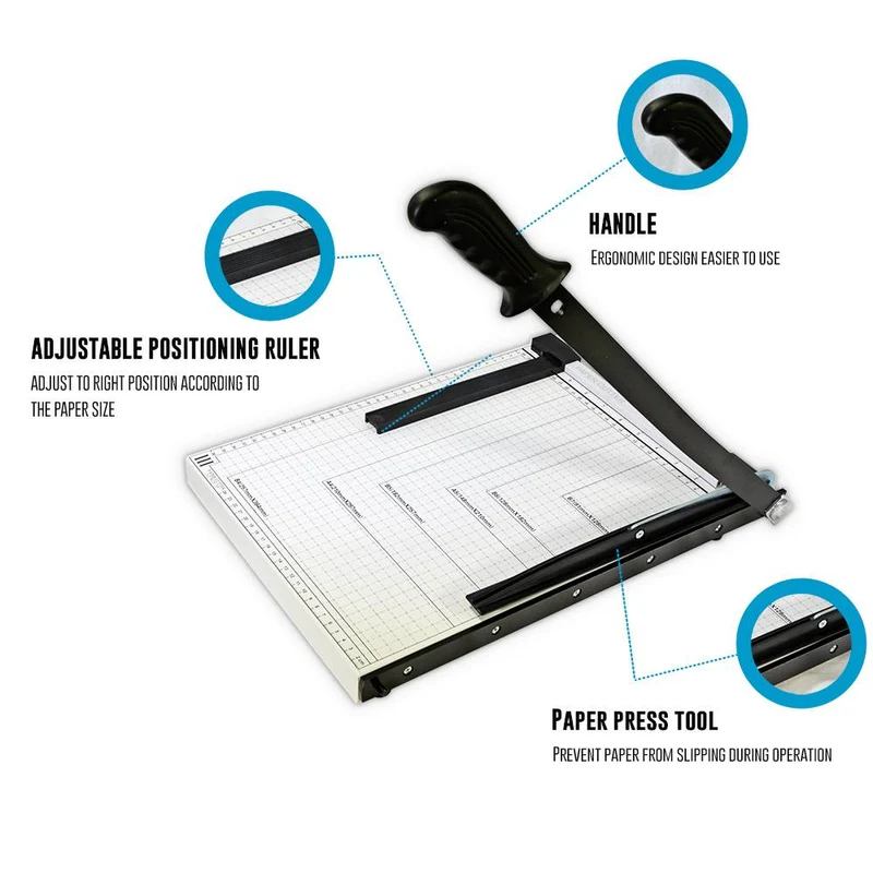 Manual Paper Trimmer Model 829-3B4 (14.9″ x 11.8″) (380×300)