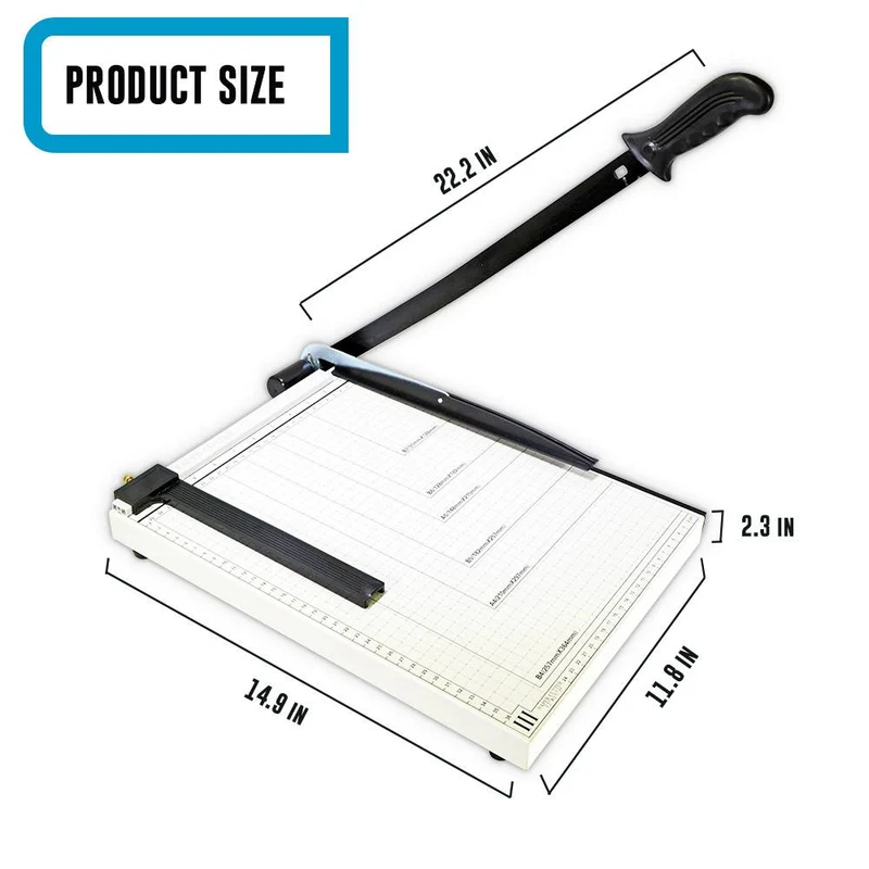 Manual Paper Trimmer Model 829-3B4 (14.9″ x 11.8″) (380×300)