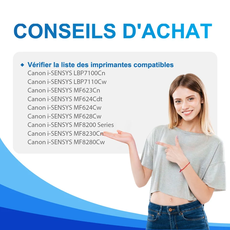 Toner Canon 731H Noir Compatible Grande Capacité| 6273B002