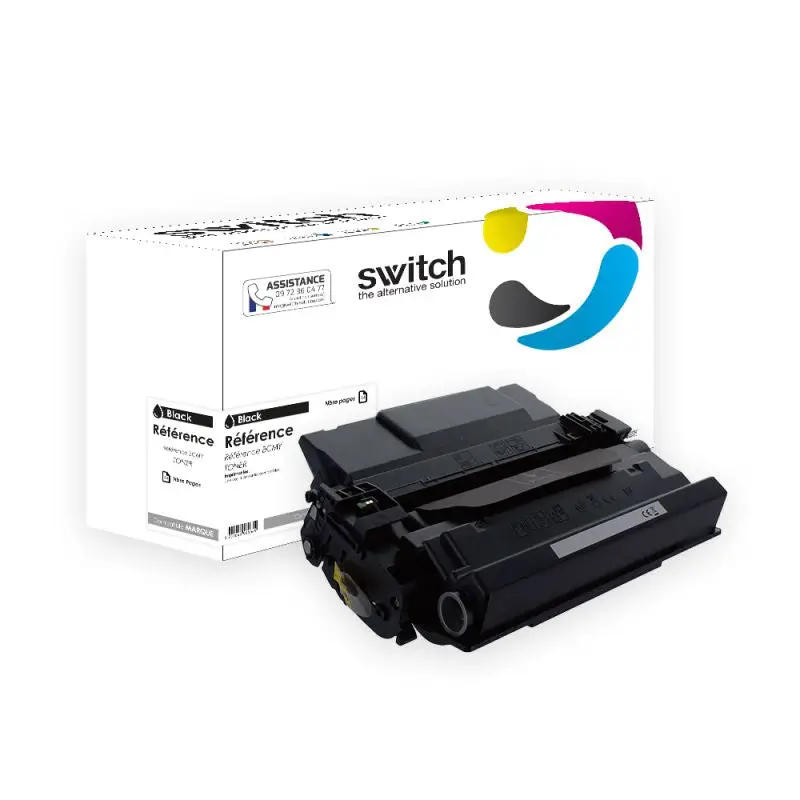 HP 26X Toner Noir remanufacturé équivalent à CF226X · Switch
