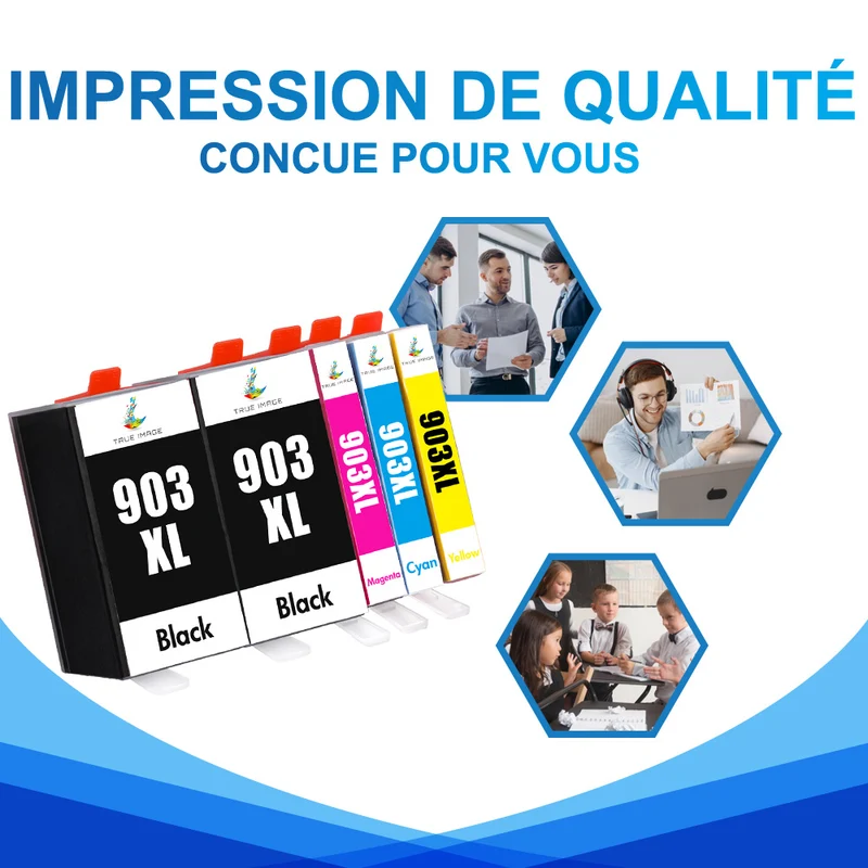 HP OfficeJet 6950 cartouche d'encre | Pack HP 903 903XL pas cher