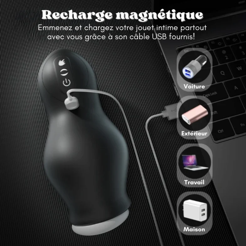 DRAGON - Masturbateur Masculin Stimulation Sexe Oral