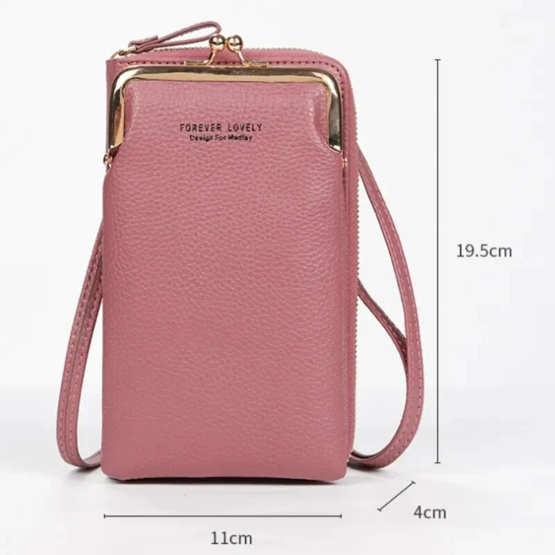 Mini Sac à Main Portefeuille en Cuir PU