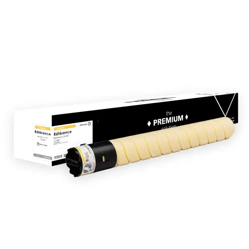 Minolta 227 Toner Jaune compatible équivalent à ACVH250