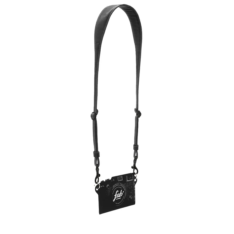 Courroie F11 Mark II 39po à 55po (Cuir Noir)