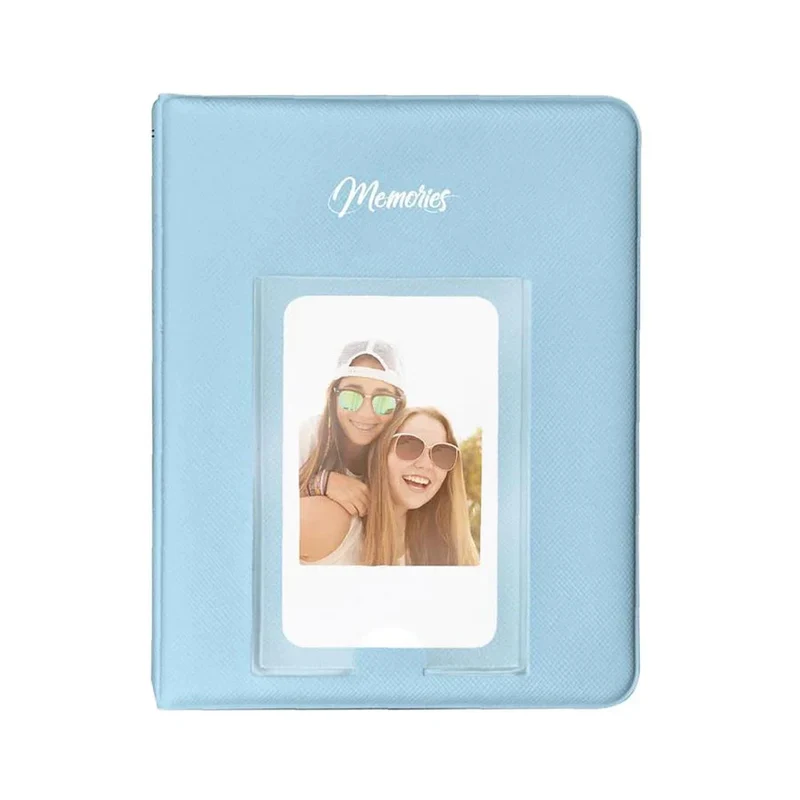 Album 64 Photos pour Instax Mini (Bleu)