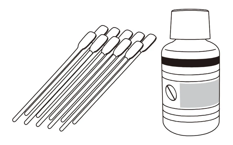 Roland TrueVIS Cleaning Liquid Kit SV — 100 ml + 10 Swabs