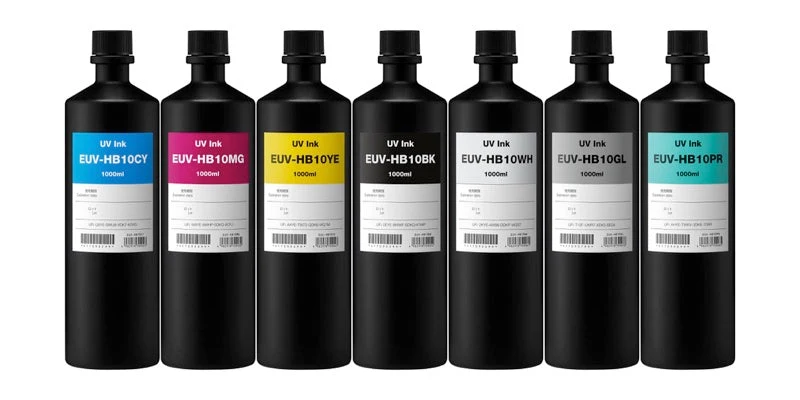 Roland ECO-UV EUV-H Ink — 750 ml Pouches and 1 Litre Bottles