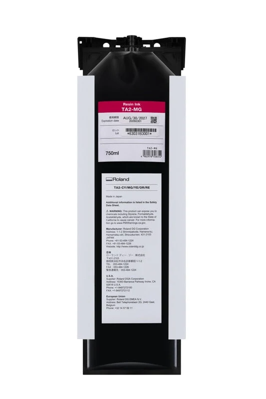 Roland TA2 Latex Ink — 750 ml Pouches