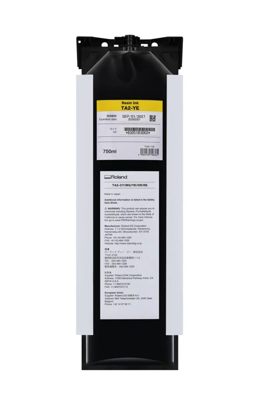 Roland TA2 Latex Ink — 750 ml Pouches
