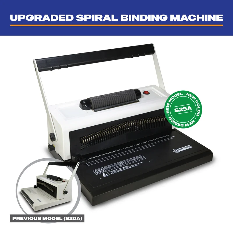 CoilBind S-25A Spiral Coil Binding Machine